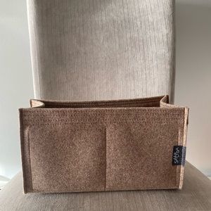 Samorga Herbag Hermes 31 thick felt handbag insert excellent